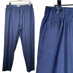 KENZO Embroidered Logo Straight Leg Pants